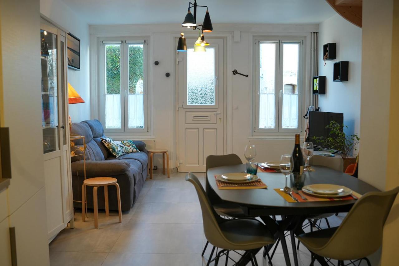 Maison Vue Baie Au Coeur Du Quartier De L'Abbaye Сен-Валери-сюр-Сомм Экстерьер фото